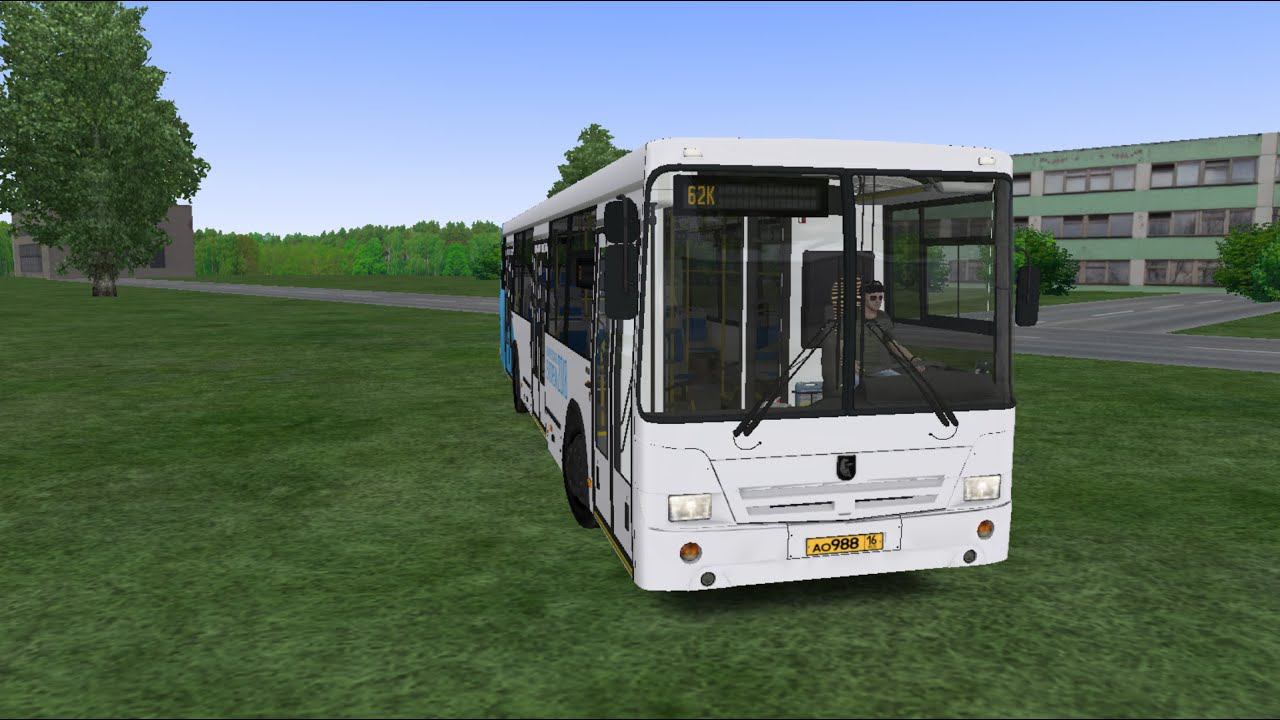 OMSI 2 | Кольцевой маршрут по карте г. Новосибирск | смотреть онлайн