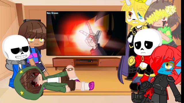 Undertale Reacts to Killer vs StoryShift Chara смотреть онлайн