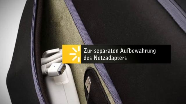 Case Logic PAS213K - MacBook®-Hülle, Neopren, schwarz, 33,8 cm (13") смотреть онлайн