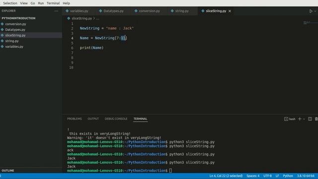 #11 String in Python - Part 4 (Python Tutorials)