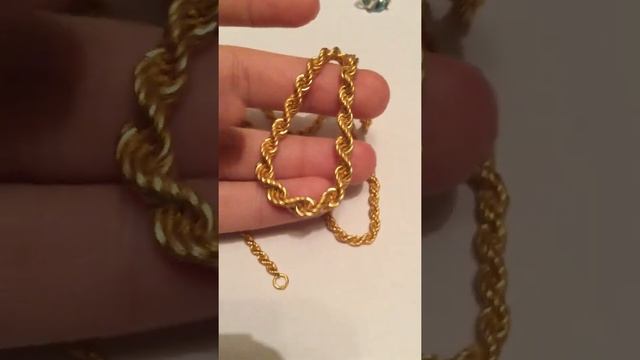 Золотая цепочка СССР 583 пробы «Серп и Молот» звезда смотреть онлайн