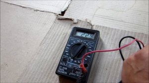 Тест инвертора 12-220 вольт UKC 1200 W. Ток холостого хода