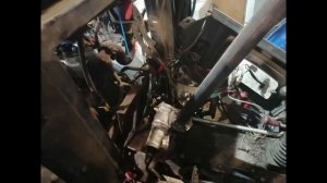 Установка рулевой колонки ВАЗ 2101-2107 на китайский минитрактор XZS 244