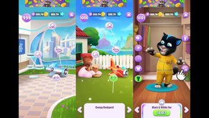 My Talking Tom 2 Edited - Level 999 vs Level 1000 vs Level 1001