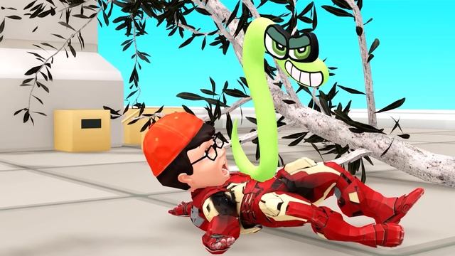 Rise of The Robot: Home Alone Doll Squid Game - Scary Teacher 3D Fun смотреть онлайн