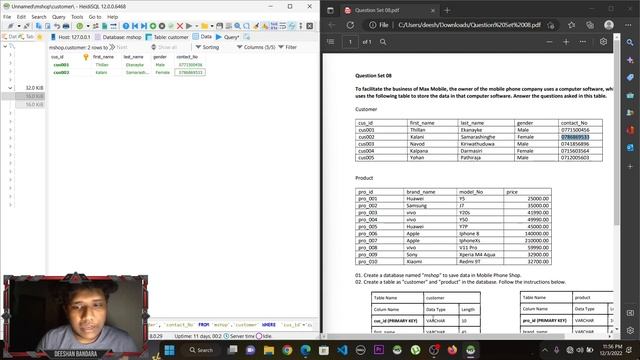 Java Institute | database management systems | questions set-8 смотреть онлайн