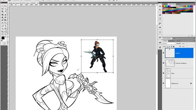 Coloring in Photoshop, Part 1: Picking the Color Palette смотреть онлайн