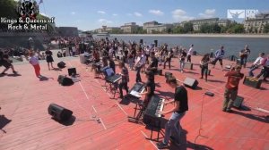 Bon Jovi - Livin' On A Prayer - Rocknmob Moscow 270+ musicians