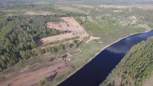 полёт около деревни Сытьково, Ржевский район, Тверская область. Май 2016.