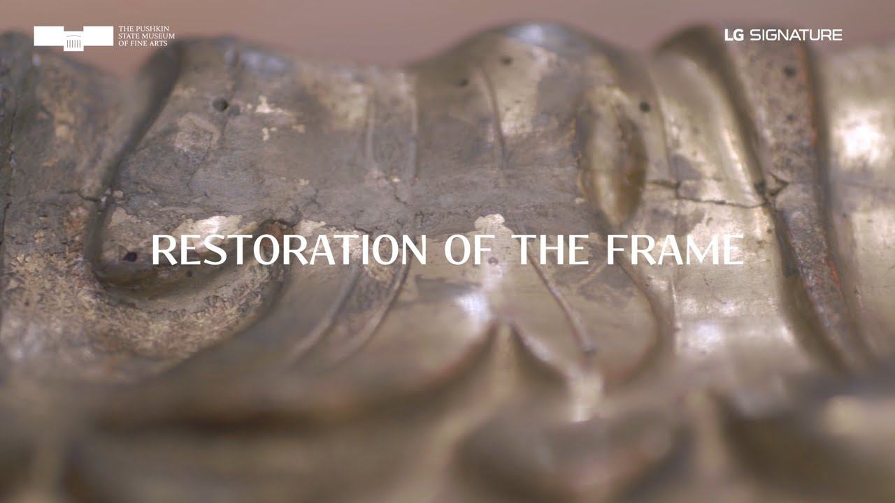 Conservation diaries. Episode five. Restoration of the frame