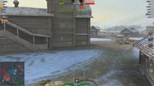 Т95, боевая черепашка гнёт рандом. Женская озвучка. Wot Blitz