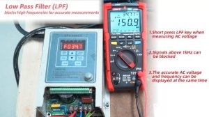 UNI T UT196 1700V DC Solar True RMS Professional Digital Multimeter