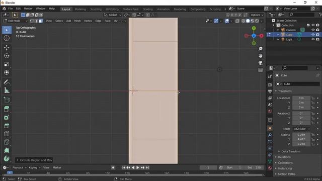 Shelf Modeling in Blender 2.93. Modern Book Shelf model in Blender 2.93