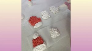 Новогодние фигурки из зефира