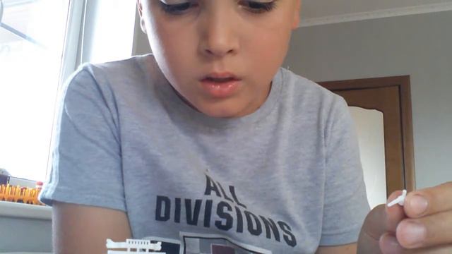 Как склеить модель Титаник 1/ 700 часть 4 смотреть онлайн