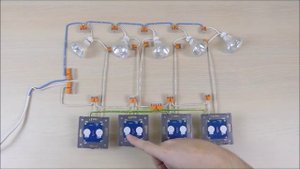 Обзор подключения проходных выключателей Livolo