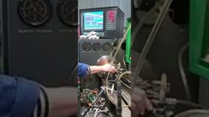 Проверка ТНВД Perkins, Delphi DP210 на стенде