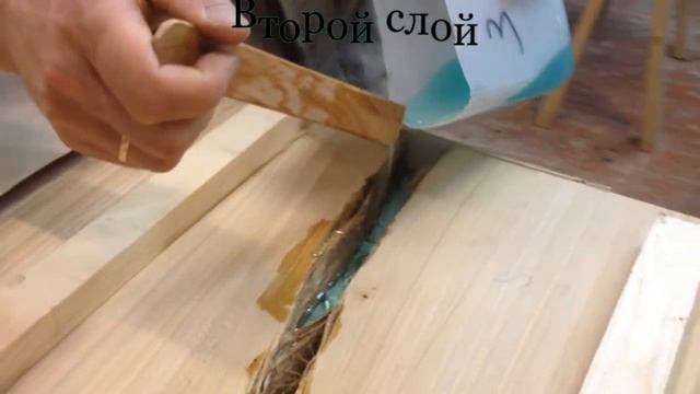 Дизайнерский стол лофт из слэба карагача. Этапы изготовления