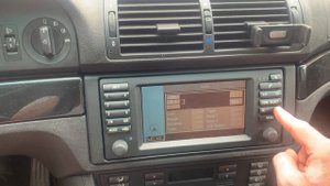 Изменение диапазона радиочастот магнитолы BMW 16:9