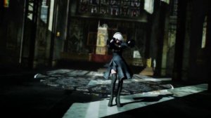 Nier Automata 2B Dancing - Everything Black Nightcore