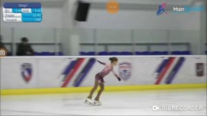 Дарья ЗЕРНОВА  ダリヤ・ゼルノワ SP  Юношеские соревнования по фигурному катанию на коньках "Новый год 2020"