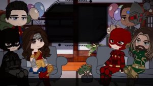 Justice League React To Avengers // DC x Marvel // Gacha React