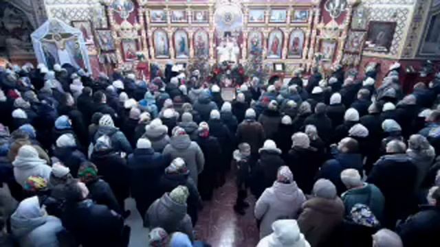 Божествена Літургія . РІЗДВО ГОСПОДА БОГА І СПАСА НАШОГО ІСУСА ХРИСТА. 07.01.24 смотреть онлайн