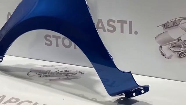 Крыло переднее левое Синее N4B Киа Рио 4 2017-2020 смотреть онлайн