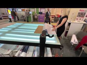 STANBER на выставке Реклама 2021 - мдф тест накатка