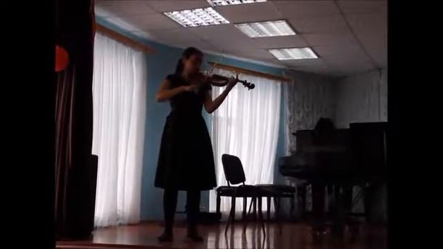 П  Роде Каприс №2  Троян Анастасия, 8й класс смотреть онлайн