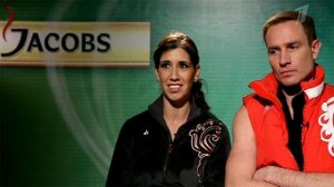 Наоми Ланг и Роман Костомаров. Тренировка. Фрагмент выпуска от 28.01.2012