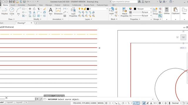 AutoCAD - Match Properties смотреть онлайн