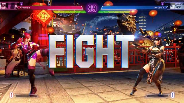 Chun Li and Juri enjoy a night out in Shanghai! Why can't Juri dress right? | SF6 Mod Matches смотреть онлайн