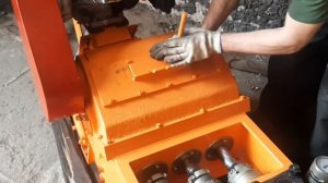 Буровой насос НБ-4М исполнение 3 с бензиновым мотором.