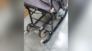 Обзор санок-колясок Galaxy Glory Gloss