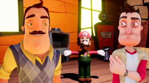 ШОУ ПРИВЕТ СОСЕД!ВАСИЛИЧ СТАЛ СУПЕР МАРИО!ИГРА HELLO NEIGHBOR MOD KIT ПРОХОЖДЕНИЕ МОДА GOODBYE TMF48