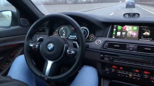 Traffic jam assistant на BMW F10