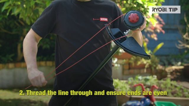 RYOBI Tip: Re-spooling your Line Trimmer смотреть онлайн