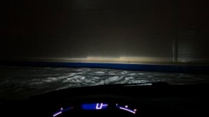 Aozoom A15 12v 5500k 3.0 обзор + демонстрация работы в разных погодных условиях на Honda civic 4d