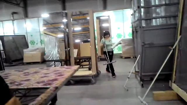 Работа мастера стекольщика!!!