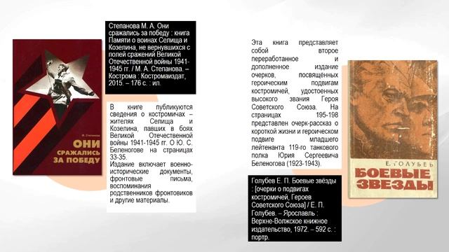 Виртуальная выставка к 100-летию со дня рождения Героя Советского Союза Ю.С. Беленогова смотреть онлайн