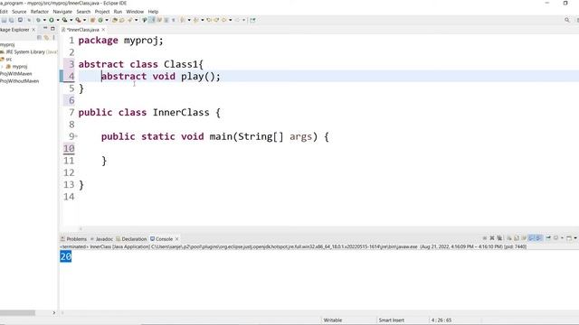 #94 Java Anonymous Inner Class