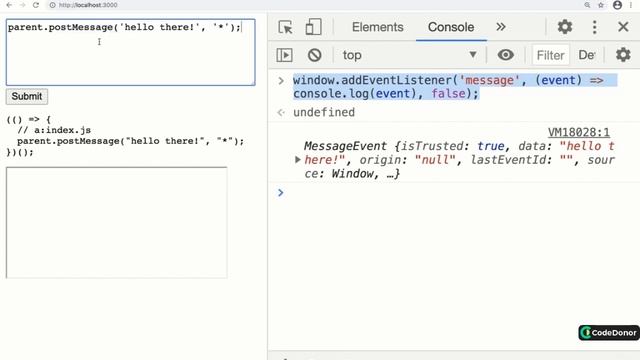 109. Indirect Communication Between Frames | React with Typescript #react #typescript #javascript