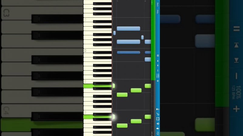 Madcon - Beggin #pianotutorial #synthesia #shorts #synth