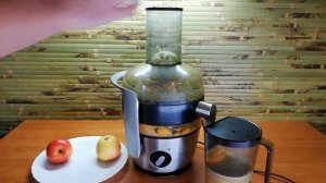 Соковыжималка Philips повторный тест Целые фрукты и овощи на сок Обзор соковыжималки Philips HR 192