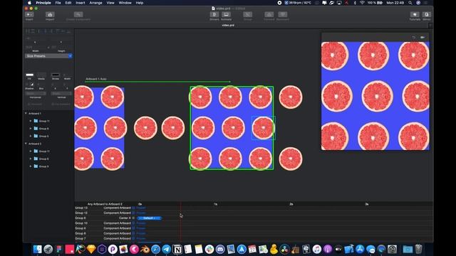 Principle. Как просто сделать зацикленную анимацию в Principle. смотреть онлайн