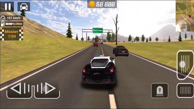 Police Car Mercedes S63 Pursuit Chase #100 Best Android Gameplay смотреть онлайн