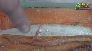 Простой рецепт засолки красной рыбы. Малосольная рыба, Сима.