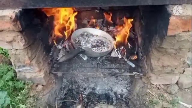 Плавим цинк в самодельной печке смотреть онлайн