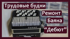 Трудовые будни / Ремонт Баяна "Дебют"